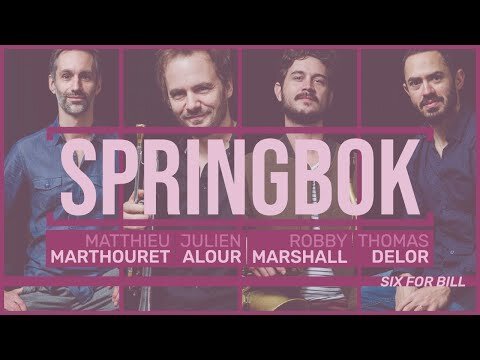 SPRINGBOK (Matthieu Marthouret Quartet) – SIX FOR BILL (studio footage)