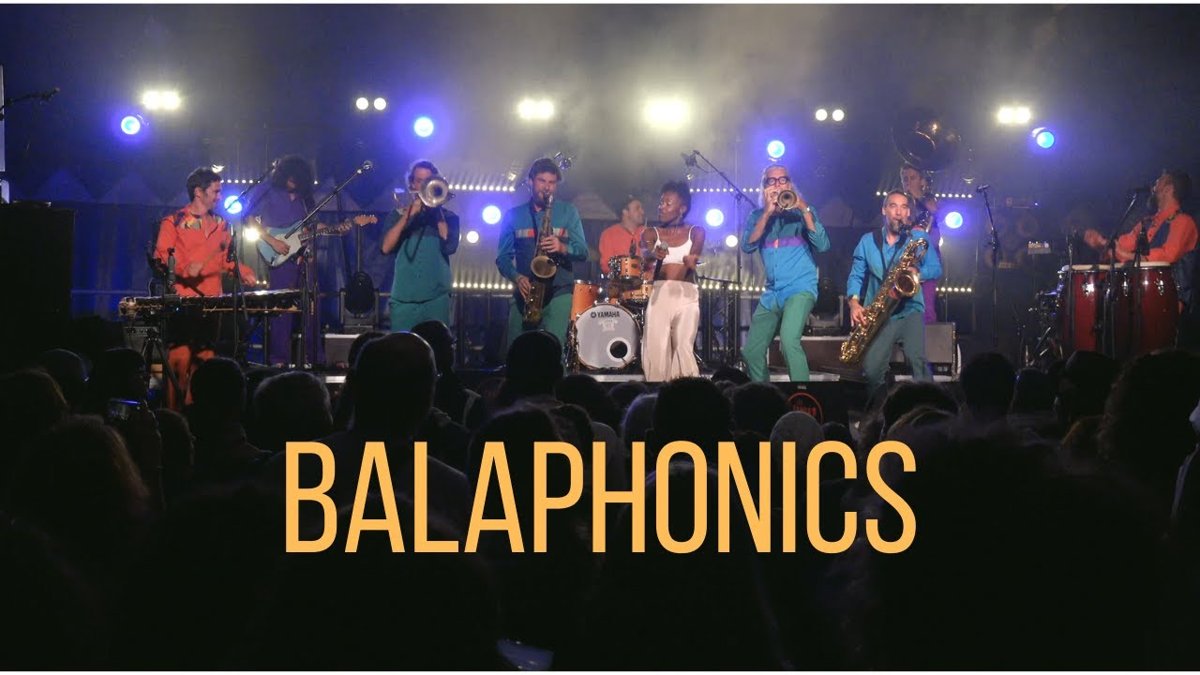 Balaphonics & Mary May  –  Soleil Noir  – Festival Les Fanfarfelues.